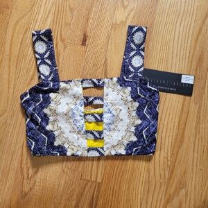 Wolven Reverie Cut Out Top Size Large